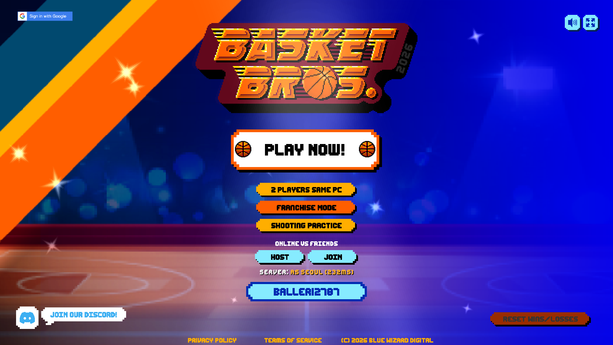 Basketball Bros Game - Play Online Free