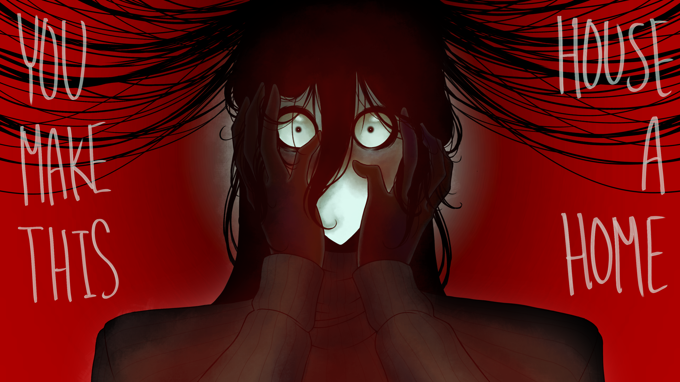 Play You Make This House a Home Online (Free Horror Visual Novel)